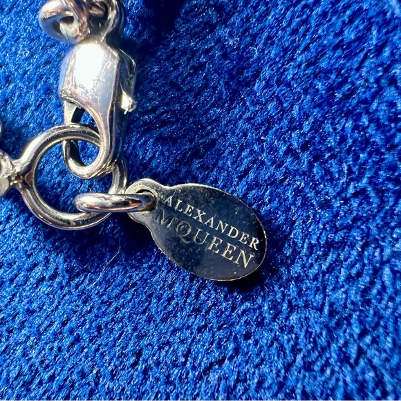 Alexander McQueen Iris Crystal Charm Necklace - Picture 10 of 12